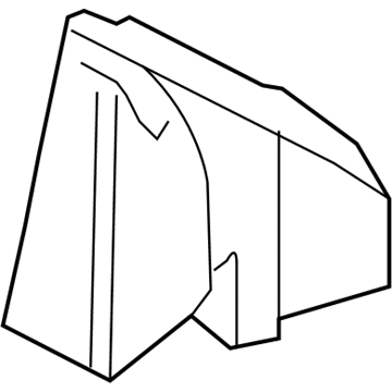 1CQ66DX9AD Mopar Mirror Opening Cover Bezel Illustration 1 of 1