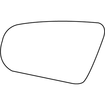 68005345AA Mopar Mirror Replacement Glass Illustration 1 of 1