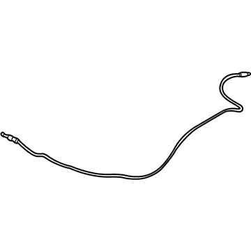 MR271734 Mopar Cable-Hood Lock Release Illustration 1 of 1