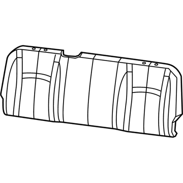 68051171AA Mopar Seat Back Foam Illustration 1 of 1