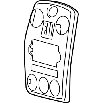 1BQ541Z2AI Mopar Instrument Panel Bezel Illustration 1 of 1
