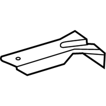 Mopar 5122125AA REINFMNT-Roof Panel 5122125AA Mopar REINFMNT-Roof Panel Illustration 1 of 1