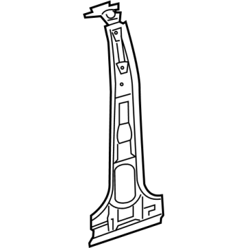 68575162AA Mopar Reinforcement B Pillar Illustration 1 of 1