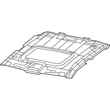 6RY95HL1AE Mopar Headliner Illustration 1 of 1