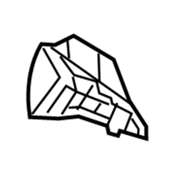 68237860AB Mopar Support-FOOTREST Illustration 1 of 1