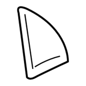 4805338AB Mopar Rear Door Weatherstrip Illustration 1 of 1