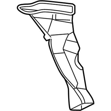 5058414AD Mopar Duct-Rear A/C Illustration 1 of 1
