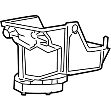 68038194AA Mopar Housing-A/C And Heater Lower Illustration 1 of 1