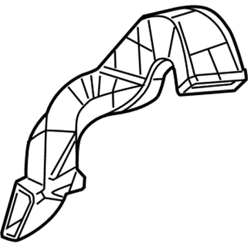 5058419AB Mopar Duct-Heat Distribution Illustration 1 of 1
