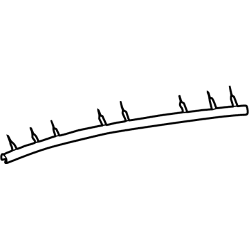 55360714AB Mopar Seal-Hood To Radiator Illustration 1 of 1