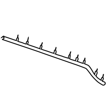 55360715AB Mopar Hood Seal Illustration 1 of 1