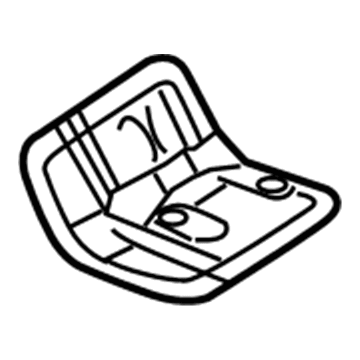 5157011AA Mopar Heat Shield Illustration 1 of 1