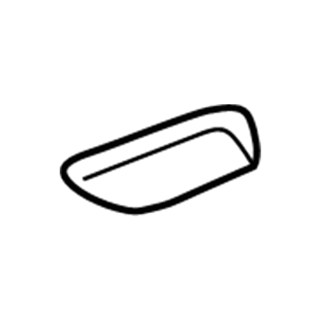 QC06LAZCA Mopar Door Pull Cup Illustration 1 of 1