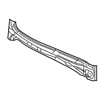 55360725AB Mopar REINFMNT-Center Pillar Inner Illustration 1 of 1