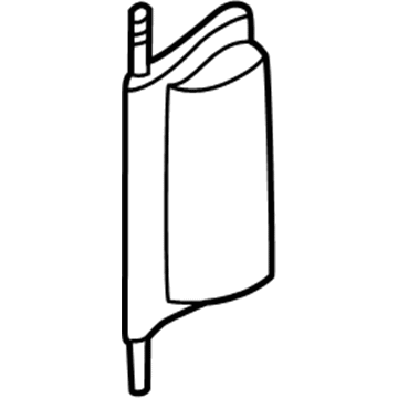 Mopar 4734301AB Door-Blend Air 4734301AB Mopar Door-Blend Air Illustration 1 of 1