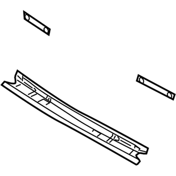 5067195AA Mopar Windshield Frame Illustration 1 of 1