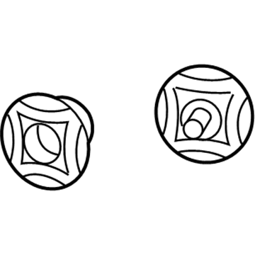 55277304AA Mopar Grommet Illustration 1 of 1