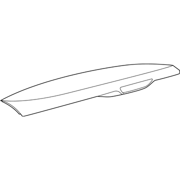 Mopar Spoiler - 68086312AG