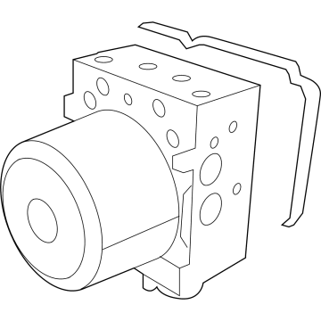 2024 Jeep Gladiator ABS Control Module - 68461636AA