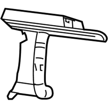 5058380AB Mopar Duct Illustration 1 of 1