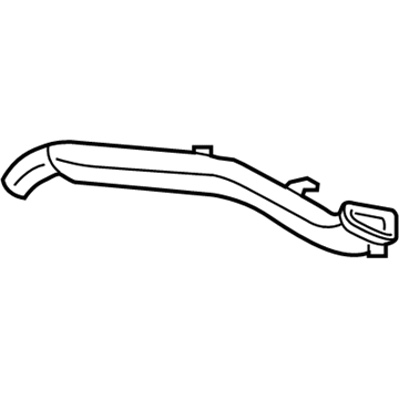 5058831AB Mopar Demister Duct Illustration 1 of 1