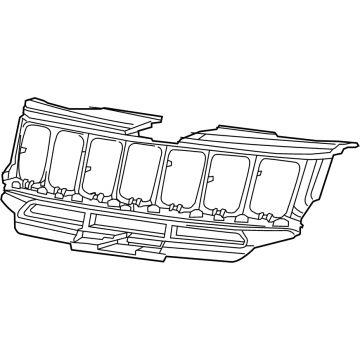 Jeep Grand Cherokee Grille - 68264296AC