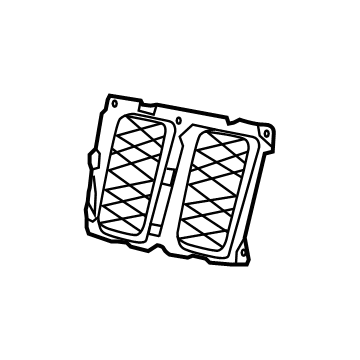 68264285AA Mopar Texture Grille Illustration 1 of 1