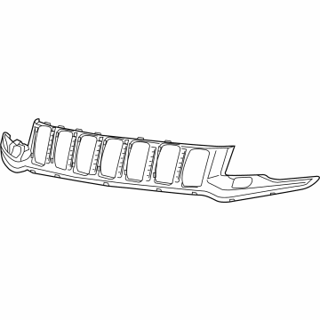 Jeep Grand Cherokee Grille - 6JV48DX8AB