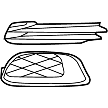 68100708AA Mopar Lamp Opening Cover Illustration 1 of 1