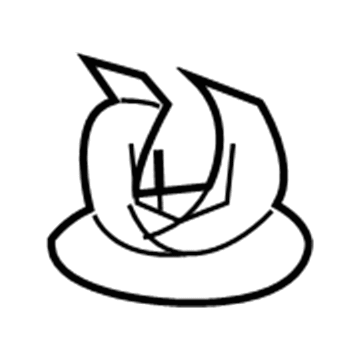 5096425AA Mopar Clip-Cable Routing Illustration 1 of 1