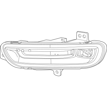 Dodge Durango Fog Light - 68275511AC