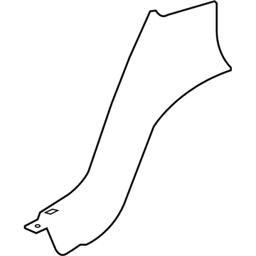 1WU92DX9AA Mopar B Pillar Panel Illustration 1 of 1