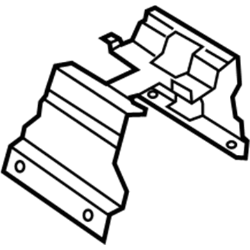 68087864AB Mopar Floor Console Bracket Illustration 1 of 1