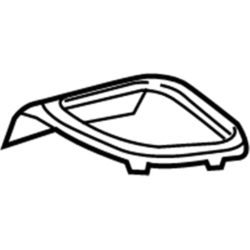 Mopar 1SV35JXPAD Bezel-SHIFTER 1SV35JXPAD Mopar Bezel-SHIFTER Illustration 1 of 1