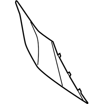 Mopar 1TB75DX9AC Floor Console Panel 1TB75DX9AC Mopar Floor Console Panel Illustration 1 of 1