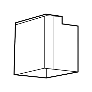 68309591AA Mopar Battery Shield Illustration 1 of 1
