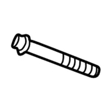 6505343AA Mopar Hexagon Head Bolt Illustration 1 of 1