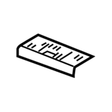 1LY87BD3AB Mopar Plate-SCUFF Illustration 1 of 1