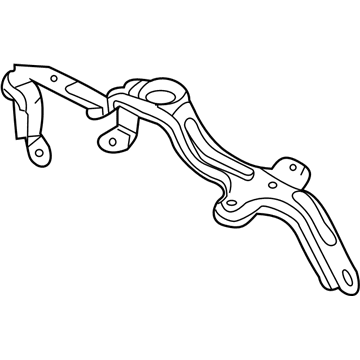 53013996AA Mopar Bracket-Engine Cover Illustration 1 of 1