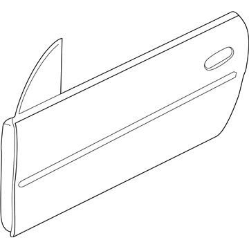 5067245AE Mopar Front Door Illustration 1 of 1