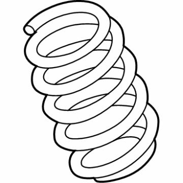 68591047AB Mopar Front Coil Spring Illustration 1 of 1