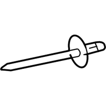 6104865AA Mopar Rivet Illustration 1 of 1