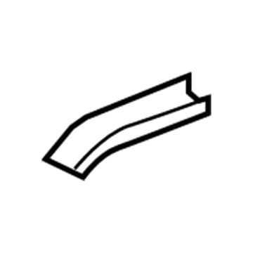 55361311AB Mopar Sport Bar Molding Illustration 1 of 1