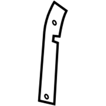 55361314AB Mopar Sport Bar Molding Illustration 1 of 1