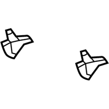 5RM30LA6AA Mopar Support-Visor Illustration 1 of 1