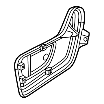 5ZE52LR9AC Mopar Shield-Front Seat Illustration 1 of 1
