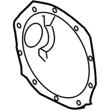 5102070AF Mopar Axle Housing Illustration 1 of 1