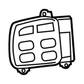 68140293AB Mopar Switch-EVIC Illustration 1 of 1