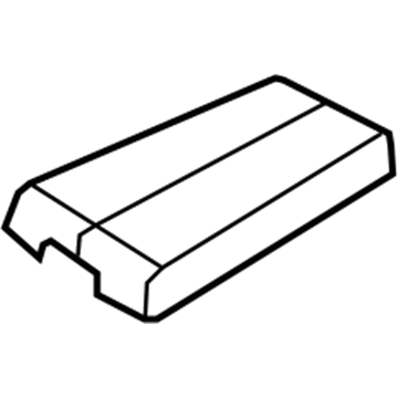 1GR001J8AA Mopar Lid-Floor Console Bin Illustration 1 of 1