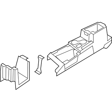 5KE541J8AK Mopar Floor Console Illustration 1 of 1